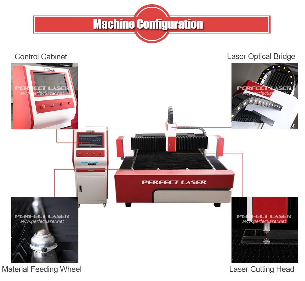 High Speed High Accuracy Metal Fiber Laser Cutting Machine