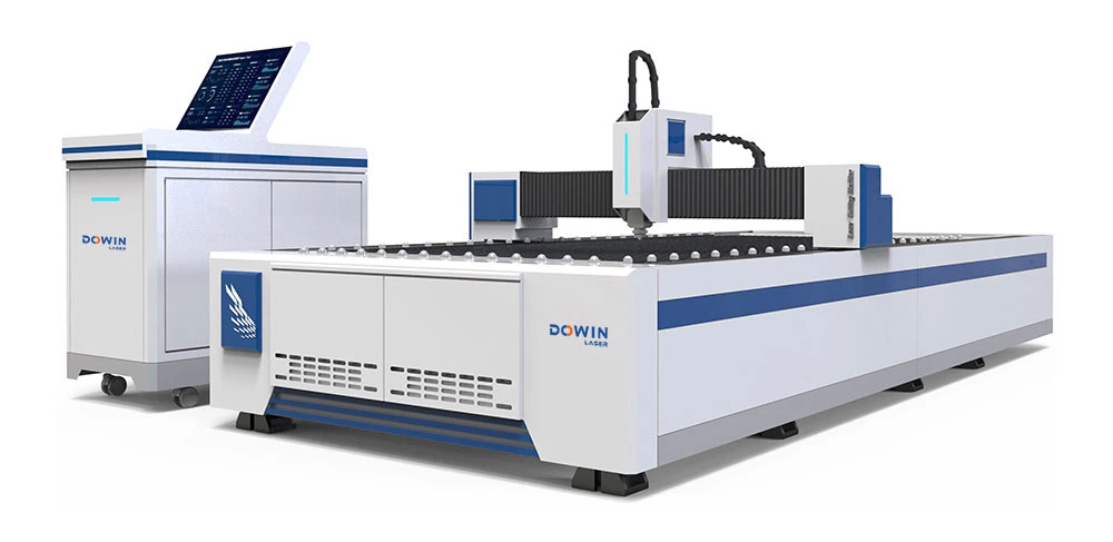 1000W Fiber Laser Cutting Machine Dowin Laser Cutting Machine Metal Fiber Laser Cutter
