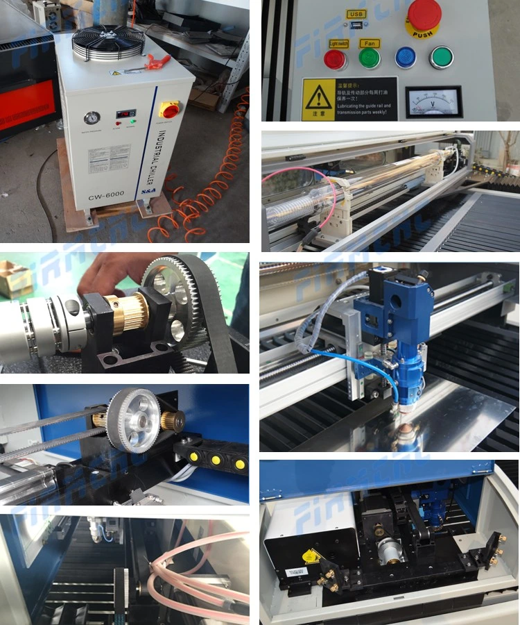 1325 Reci W6 Mixed Laser CO2 Metal Cutting Machine for Metal Wood Acrylic
