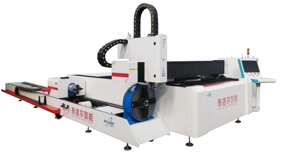 Steel Tube Fiber Laser Cutter CNC Fiber Laser Cutting Machine for Sale