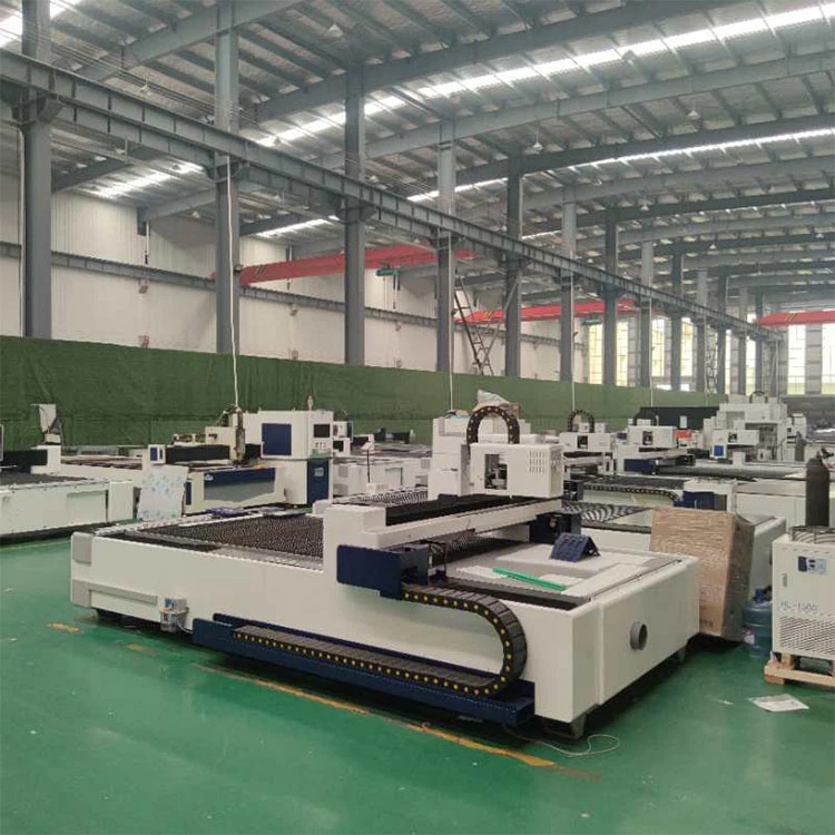2000W Thin Carbon Steel Stainless Steel Metal Sheet Plate Automatic CNC Fiber Laser Cutting Machine
