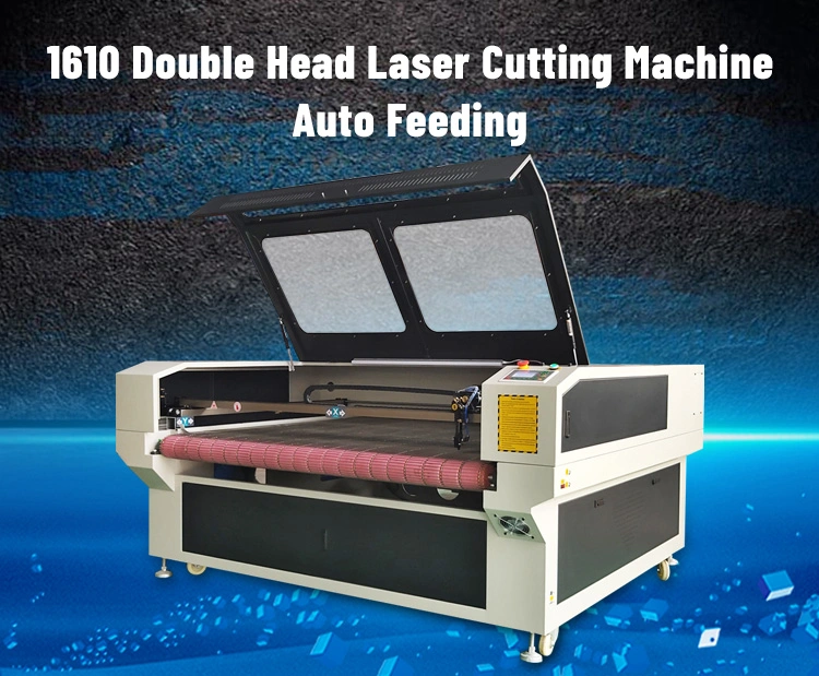 Factory Direct Sale Textile Industry CNC Auto Feeding Fabric Laser Cutting Machine 1610 1810