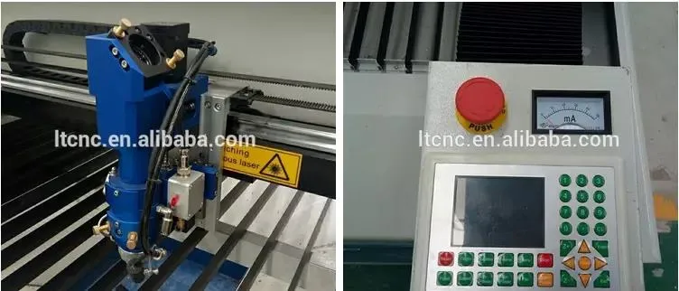 China Laser Cutting Machine Price with Open Type Worktable 1325