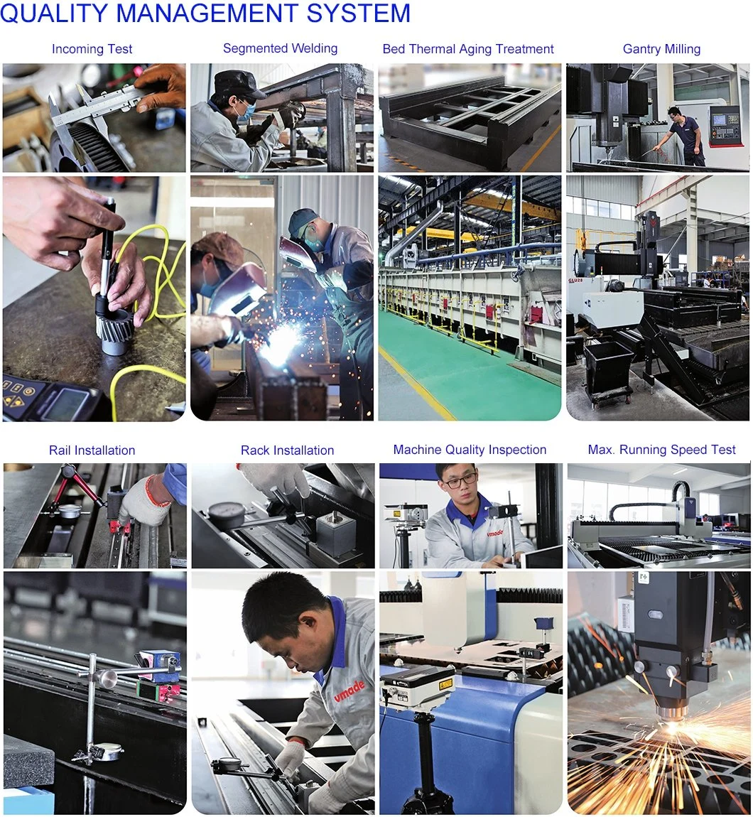 2000W Cutting Machine CNC Plate Metal Fiber Laser Cutting Machine for Sale