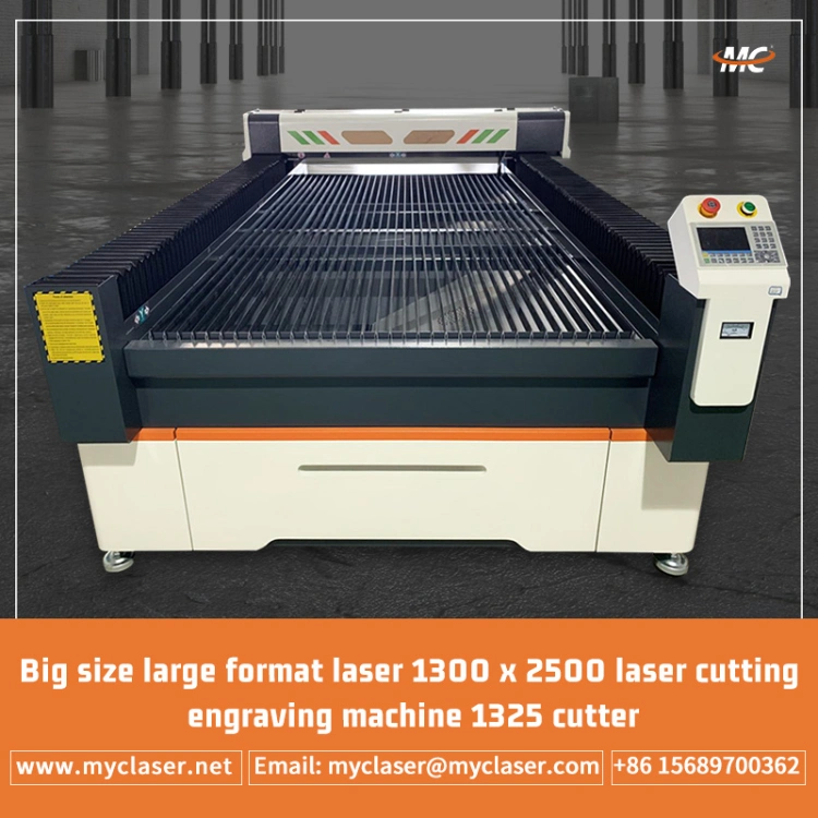 1325 Laser Cutting Machine CO2 100W 130W for Wood Acrylic Sheet 4X8