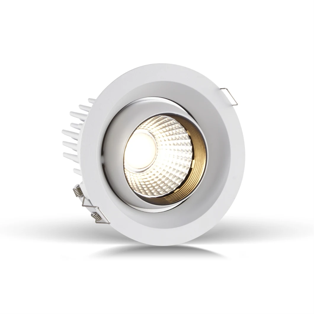 Cut-out 137mm High Watt LED Light Bulbs Dimmable Anti Dazzle COB LED Down Light