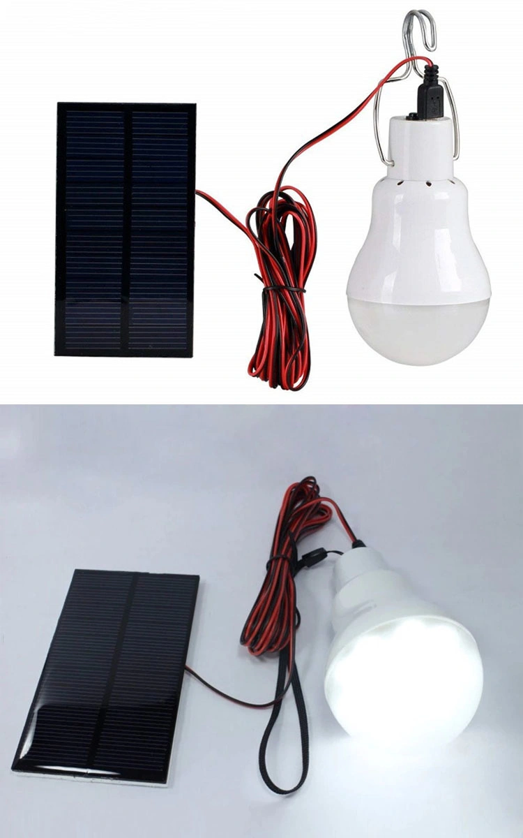 Solar Light LED Outdoor Waterproof Solar Bulb Hanging Lamp Courtyard Garden Solar LED Camping Lights
