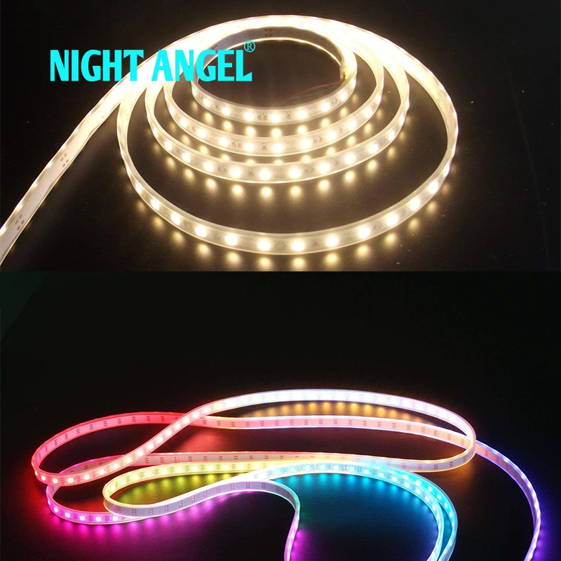 Colorful RGB AC 50meters One Roll SMD 5050 60d LED Lamp Decoration LED Strip Light Bulb