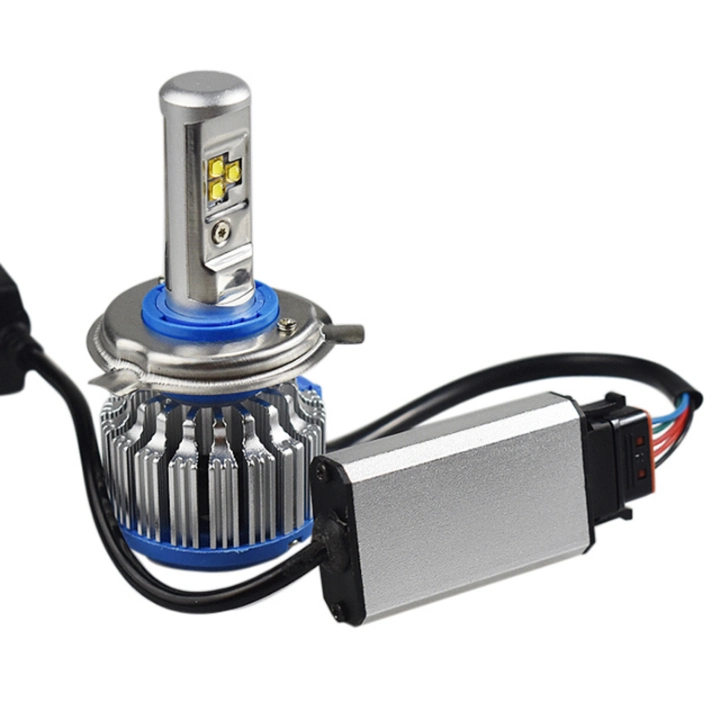 Auto Car Light Bulbs Turbo T1 LED H4 H7 H11 LED Light Headlight