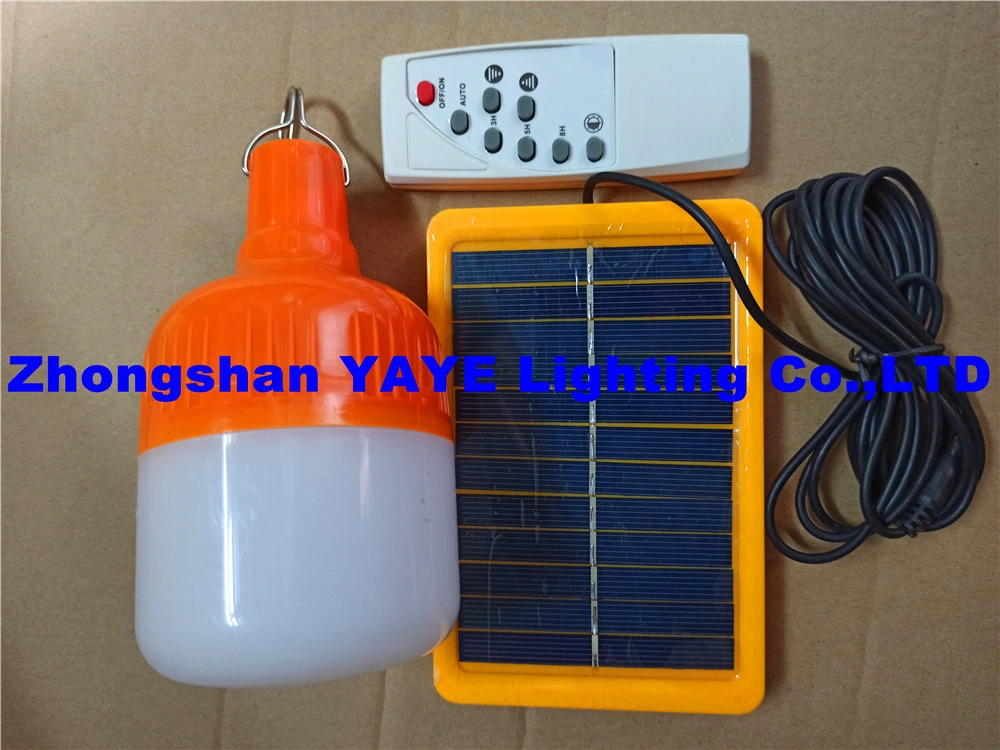Yaye 18 Hot Sell Good Price 10W/20W/30W SMD Solar LED Bulb with USB Charger and Remote Control