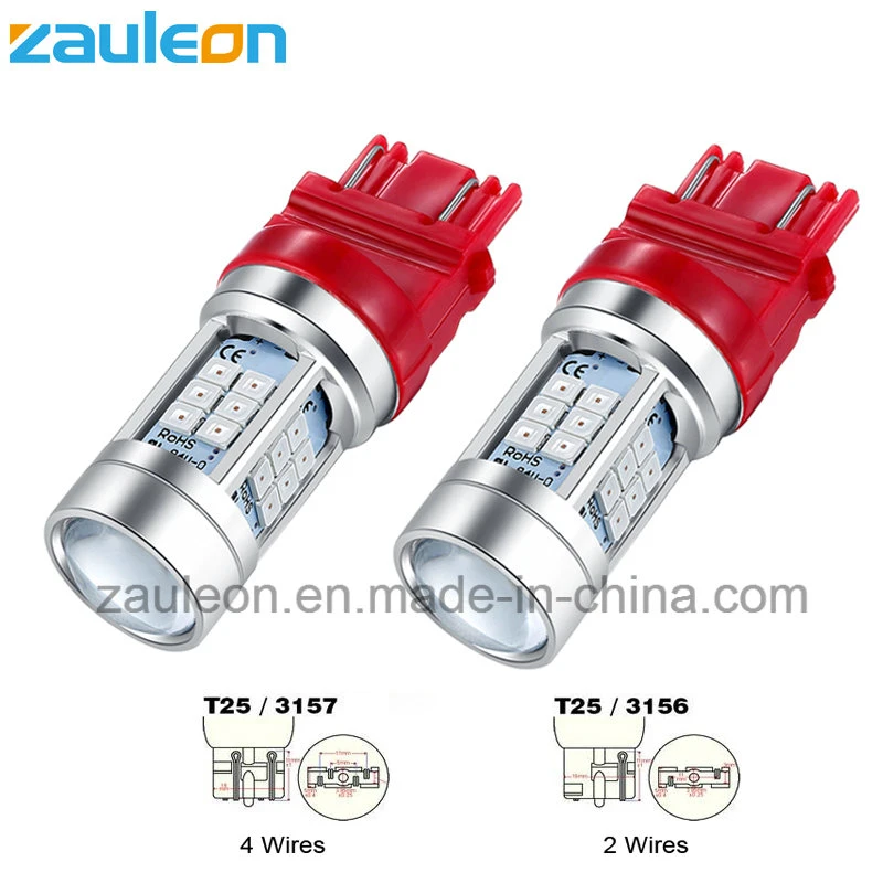 Super Red 3157 3156 LED Bulbs for Brake Tail Light Bulbs