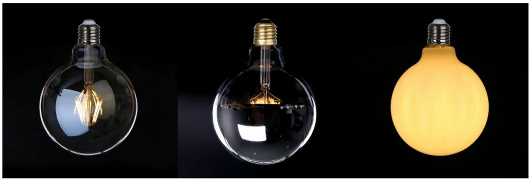 Edison Bulb Type LED Filament Bulb 2700K Warm Light G95 G125
