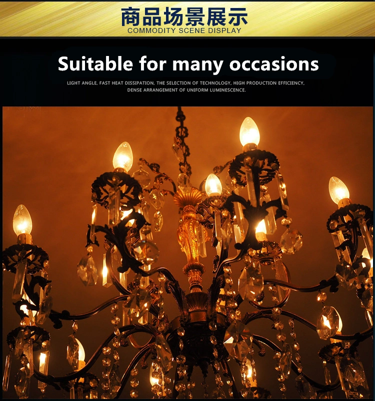 2021 Most Popular 2W 4W 6W 8W Clear Antiquated LED Filament Bulb, Filament LED Bulb, LED Bulb Filament with CE Approved