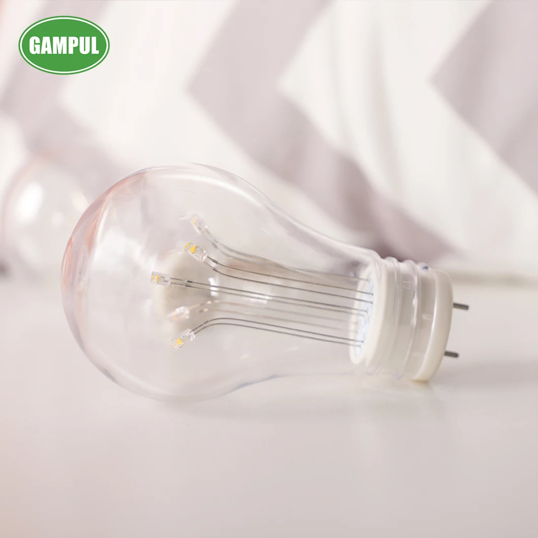 China Direct Supply A19 Energy Saving Clear Filament Vintage Style Warm White LED Bulb Lights