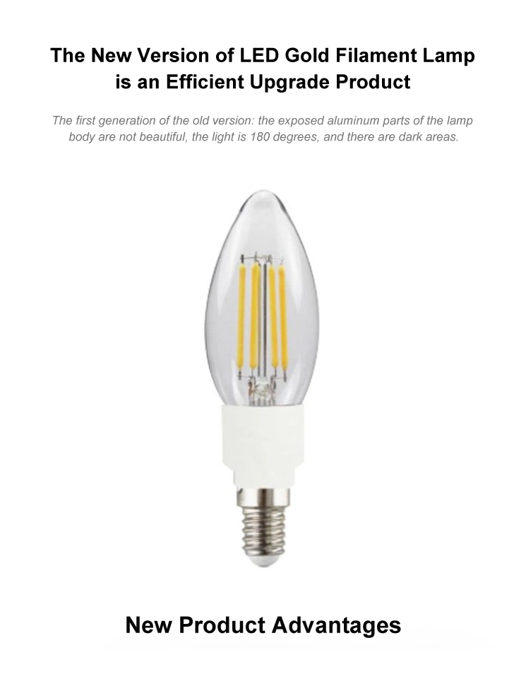 Smart WiFi LED Filament Bulb C37 4W LED Light Bulb Energy Saving RGB LED Bulb Lamp E27 LED Bulb Light Neon Lamps LED Spot Light Dimmable LED Bulbs