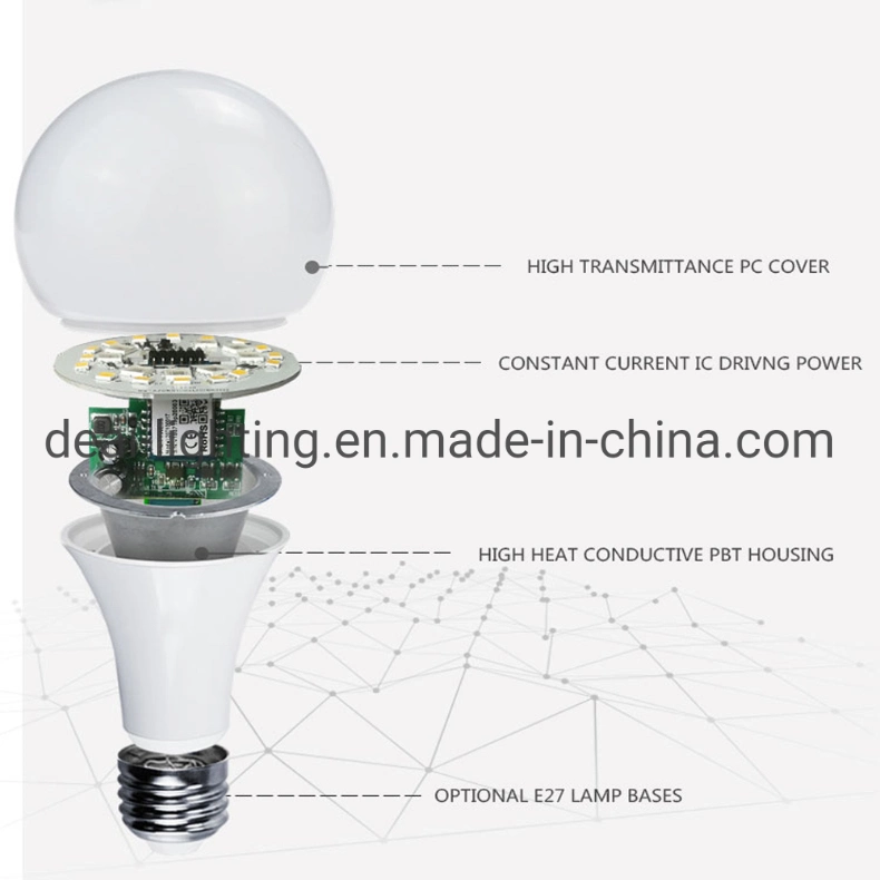 E26 E27 Rgbww WiFi Smart LED Bulb Lamps 7W 9W