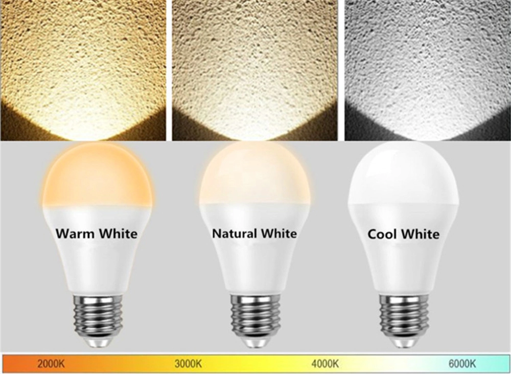 60 Watt Equivalent LED Light Bulbs 9W Energy Efficient Non-Dimmable A19 Shape E26 Medium Base