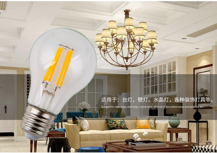 LED Bulb A60 E27 B22 Warm White Vintage Edison LED Filament Bulb