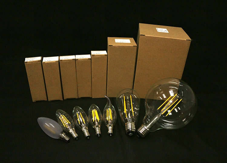C35 LED Filament Bulb Lamp Light 3.6W Clear Glass Edison Bulb with Ce RoHS