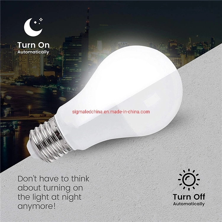 Sigma CE Eco Smart 7W 9W 12W Sunshine Sunlight Day Night Sensor LED Security Bulb Light