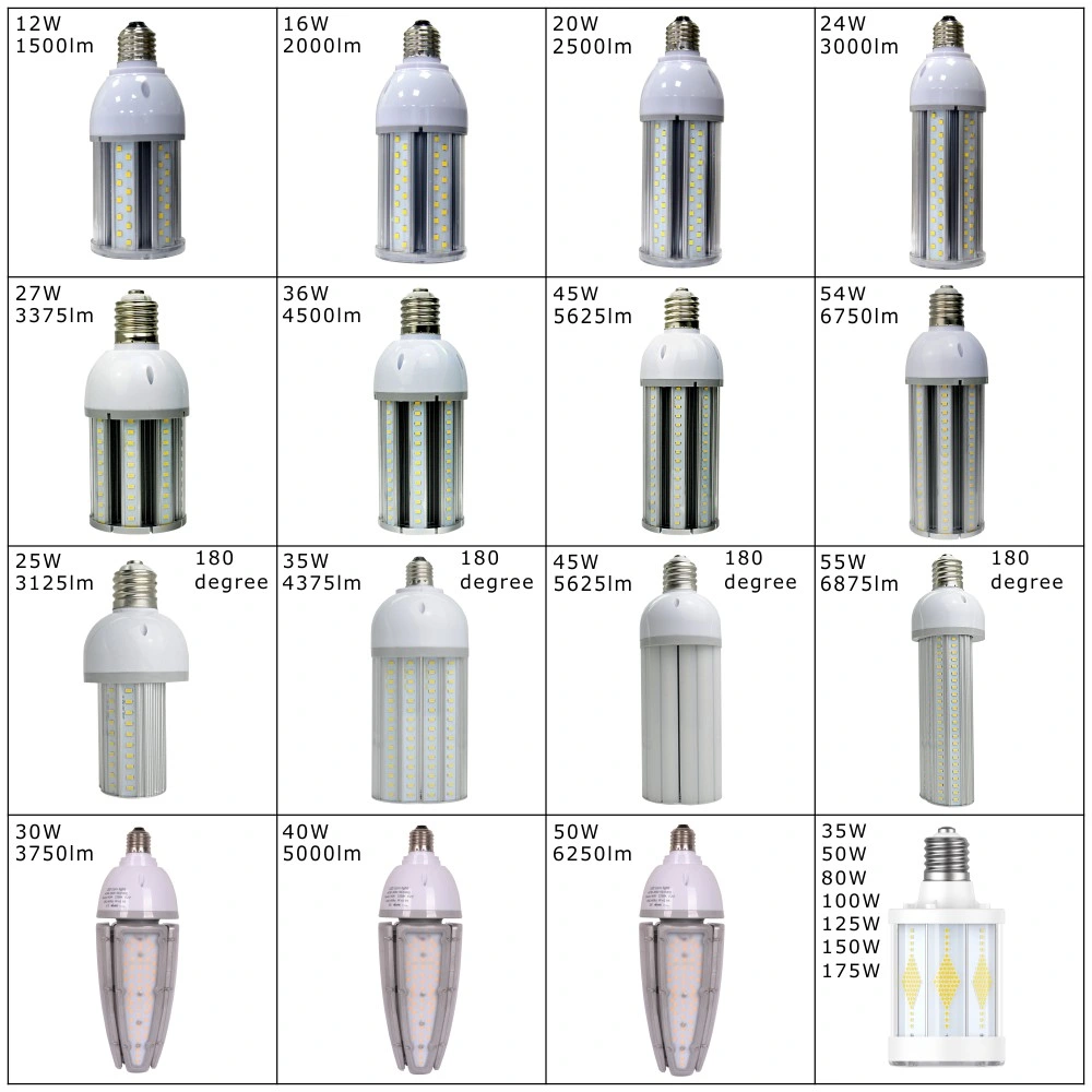 High Brightness LED 100W 16000lm Corn LED Bulb, 100 Watt LED Corn Light 100W, Street Lamp LED E40 Light Bulb
