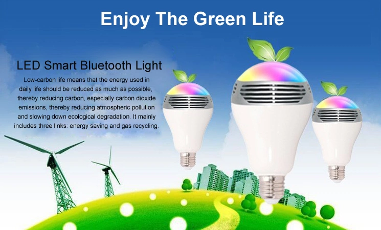 Smart Bluetooth Music LED Light Bulb RGB LED Bulb Lamp E27 LED Bulb Light Neon Lamps & Neon Lights LED Spot Light Dimmable LED Bulbs E27 & LED GU10 Model-B-2