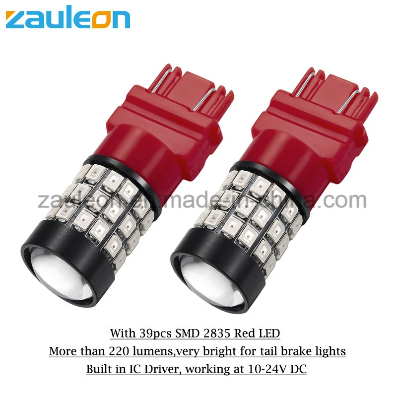 Replacement Automotive 3157 Red LED Bulbs for Brake Tail Light
