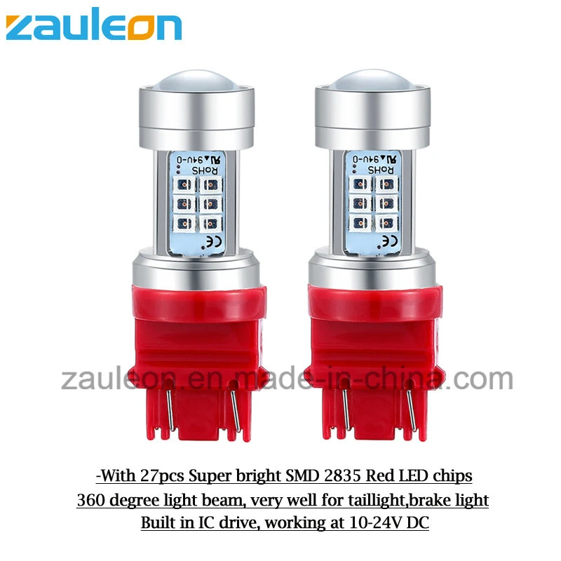 Super Red 3157 3156 LED Bulbs for Brake Tail Light Bulbs