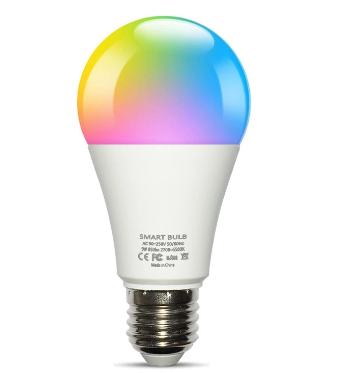 Factory Cheap Price Remote Control Colorful WiFi LED Smart Bulb Light Lamp Lightning Manufacturer