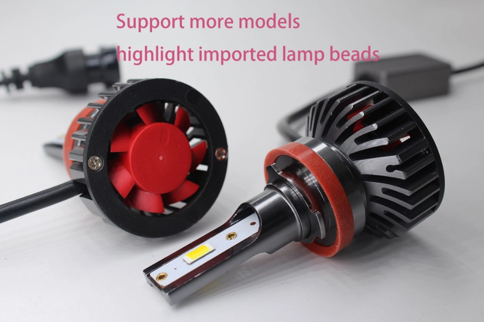 Best LED Headlights H1/H3/H4/9004/9005/9006 6000lumen Car Bulbs