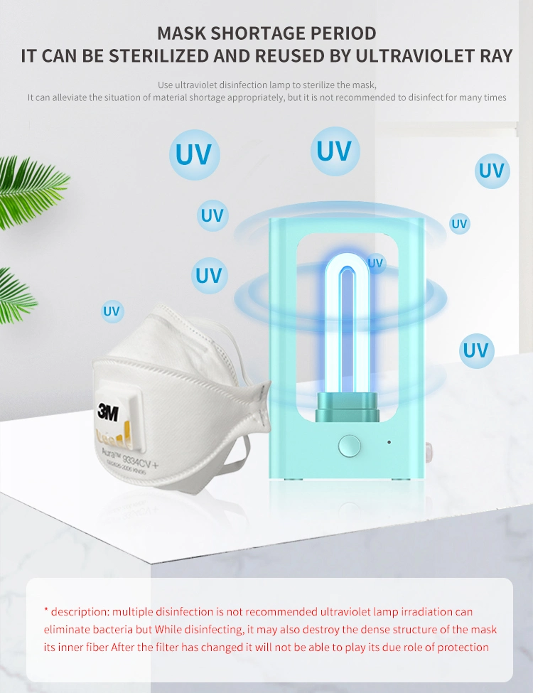 Germicidal Far UVC LED Tubes Sterilizer Portable LED Lamp Sterilization UVC Light Bulb