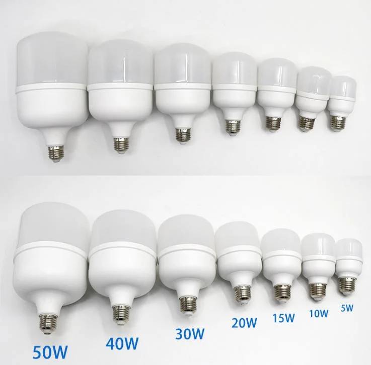 High Power 50W T140 LED Bulb T Shape Light E27 E40 LED Lamp Bulb