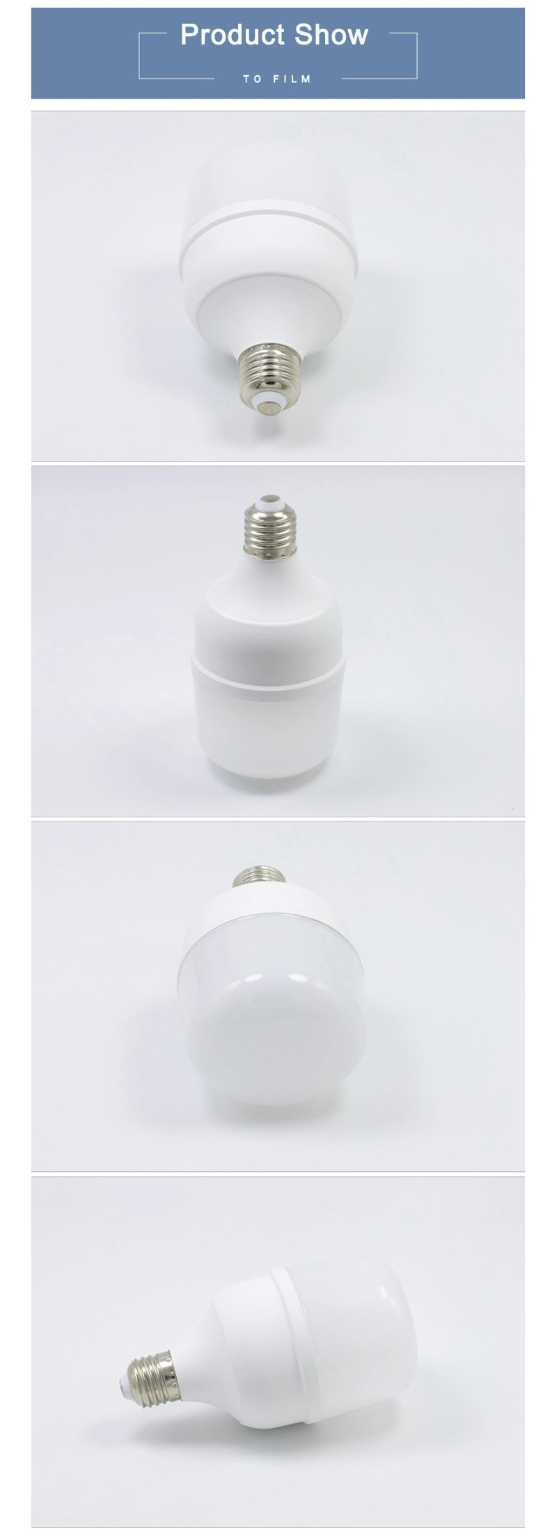 High Power 58W LED Bulbs Energy Saving Light Cool White E40