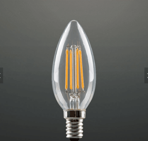 Filament Candle Bulb Dimmable 4W High Lumen LED E14 Bulb