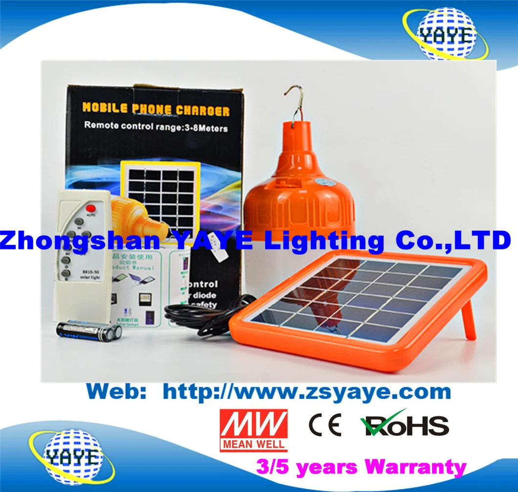 Yaye 18 Hot Sell E27/B22 Lithium Battery 110V/220V 5W 7W 9W 12W 15W 18W Energy Saving Lamp LED Intelligent Emergency Rechargeable Back up Smart Solar LED Bulb