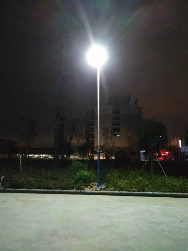 50W Outside LED Light High Efficiency Integrated Solar Street Light with Camera and WiFi