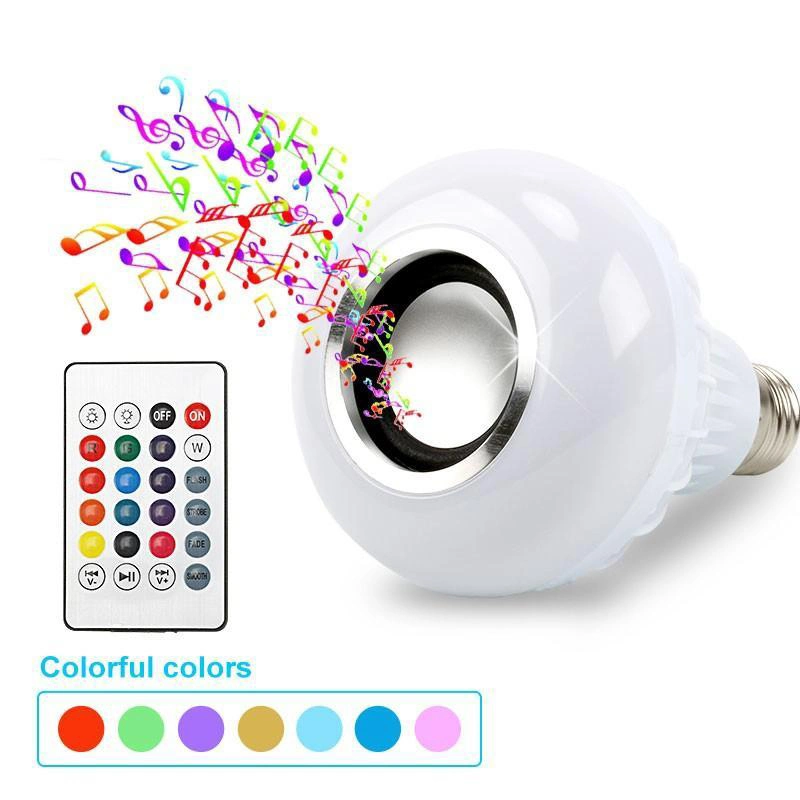 Smart LED Bluetooth Music Bulb LED Light Bulb RGB LED Bulb Lamp E27 LED Bulb Light Neon Lamps & Neon Lights LED Spot Light Dimmable LED Bulbs E27 & LED GU10