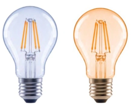 St64 LED Filament Bulb Dimmable 6W Vintage LED Light Bulb 60W Equivalent 2200K Clear Glass LED Edison Bulb