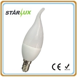 LED Light Bulb C37 LED Lamp Candle Bulb 3W, 5W, 6W, E14 Warm Color/Cool Color