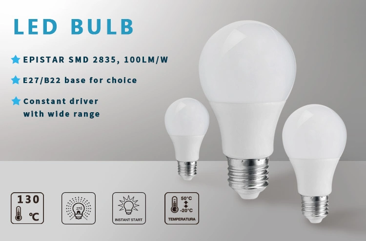 Free Sample 12W E27 LED Bulb Light, LED Light Lamp, LED Lighting, LED Bulb