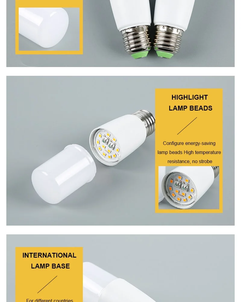 LED Bulb Screw Cylindrical Lamp Column Bulb 5W 7W 12W 18W LED Bulb Cylindrical LED Light