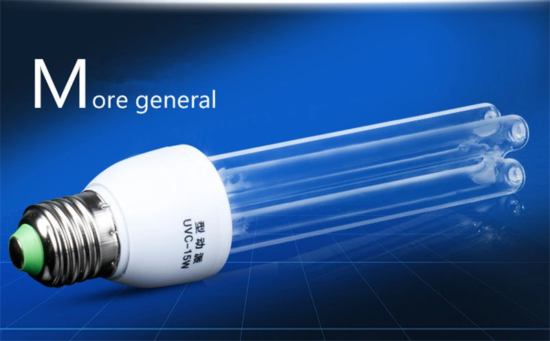Quartz Tube E27 Medium Base 185nm 254nm UVC Bulb Sterilamp Germicidal Lamp Sterilizer Sterilizing Light