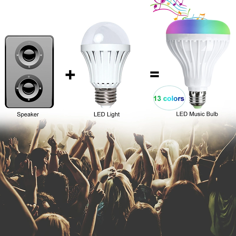 Smart LED Bluetooth Music Bulb LED Light Bulb RGB LED Bulb Lamp E27 LED Bulb Light Neon Lamps & Neon Lights LED Spot Light Dimmable LED Bulbs E27 & LED GU10