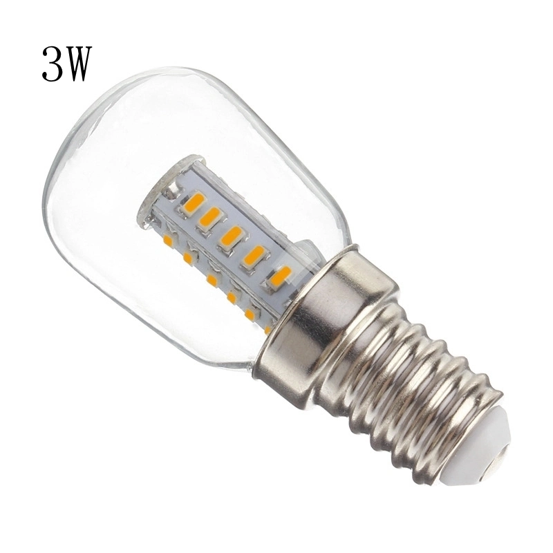 St26 E12 E14 LED Light Bulb 1W 3W LED Corn Candle Clear Refrigerator Bulb