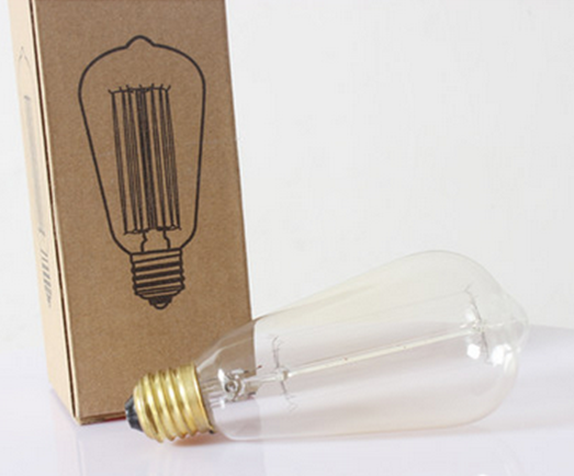 A19 Vintage Edison Decorative Light Bulbs 60W Dimmable Decorative
