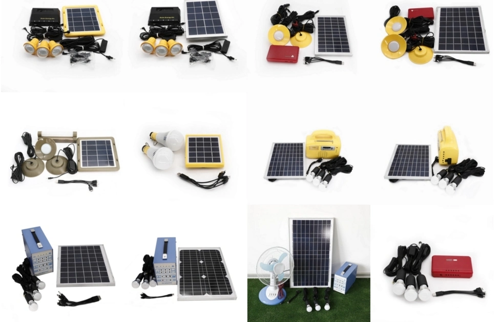 Portable LED Bulb/LED Bulb Light/USB Solar Energy Home Lighting System with Mobile Phone Chargers
