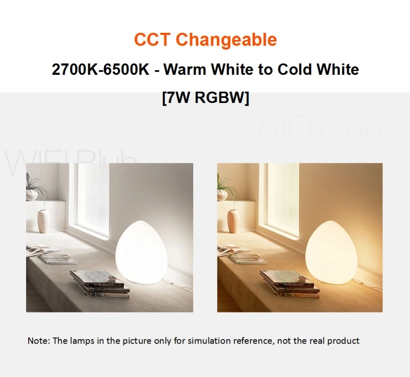 Color Changeable 12W Smart LED Bulb WiFi LED Bulb