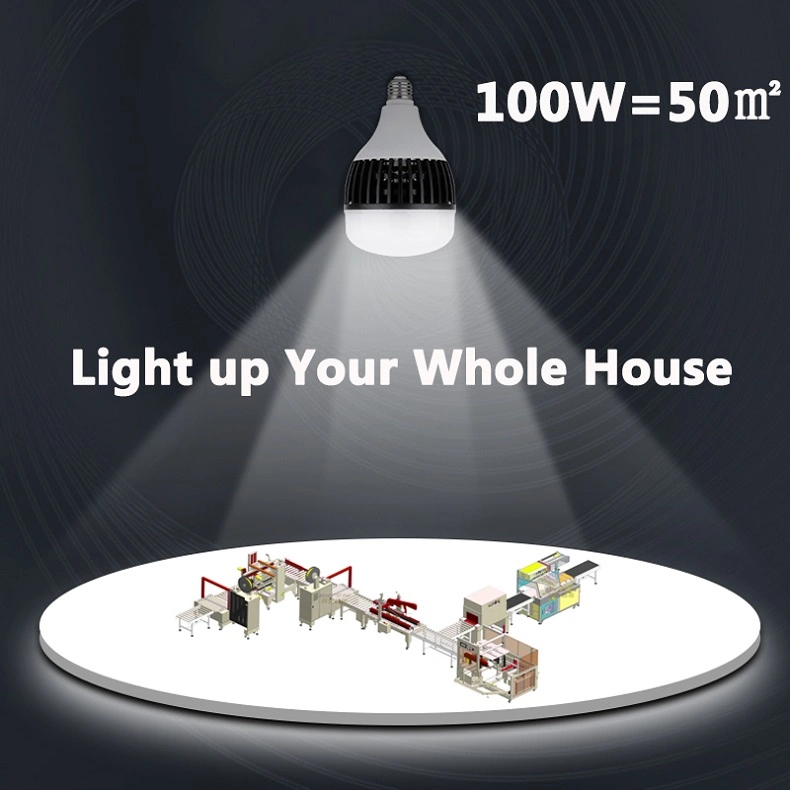 LED Bulb Manufacturer E27 50W 80W 100W 150W 220V LED Lamp High Power LED 100W Bulb