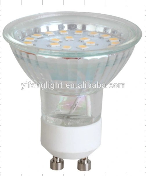 5W GU10 LED Spotlight Bulbs Light Warm White Glass