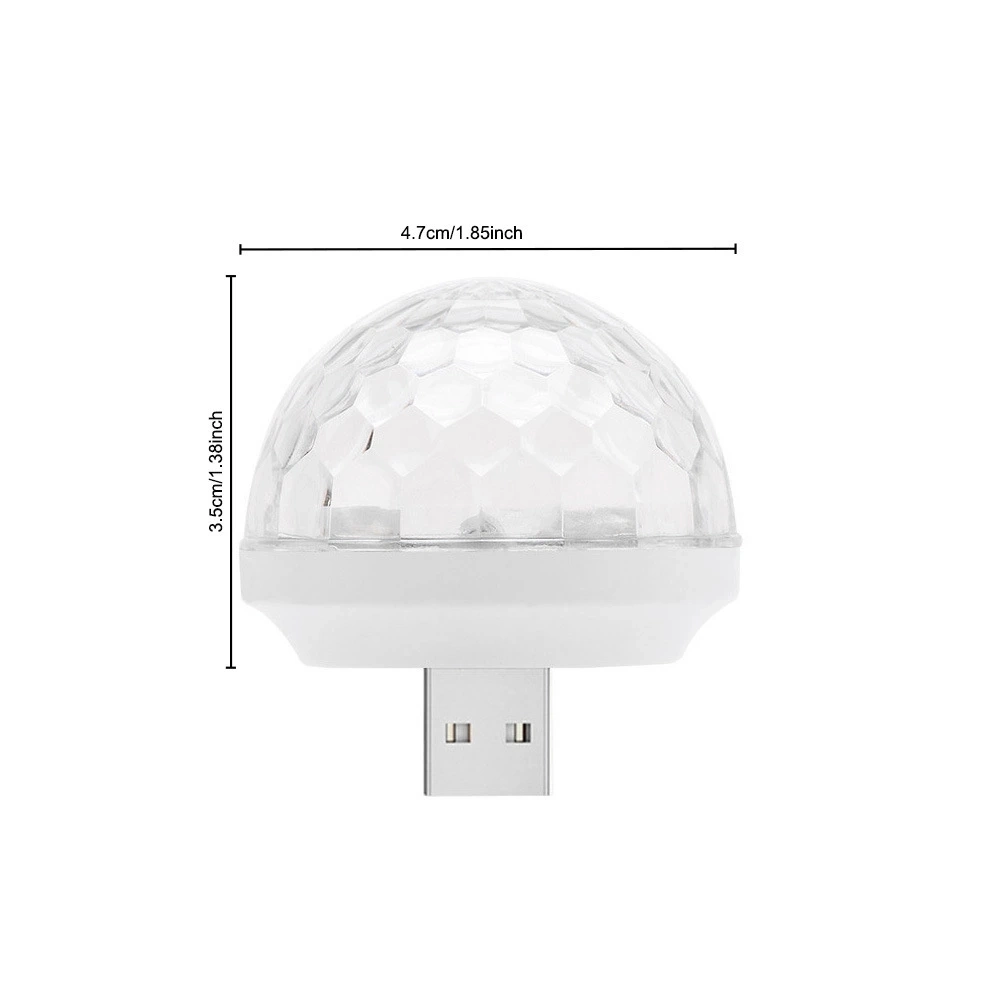 Universal USB Mini LED Disco Light Bulbs for KTV Stage Effect